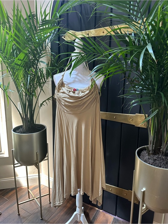 Free People Dresses & Skirts - Free People Beach Zella convertible midi ruched convertible midi dress coverup M
